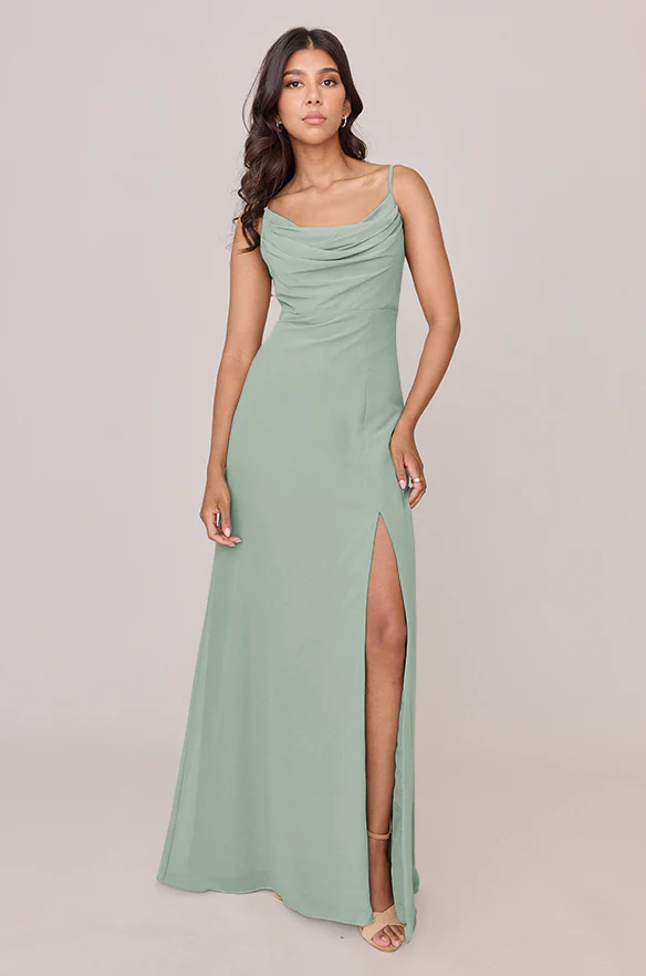 Ember Chiffon Dress | Made To Order - Image 117