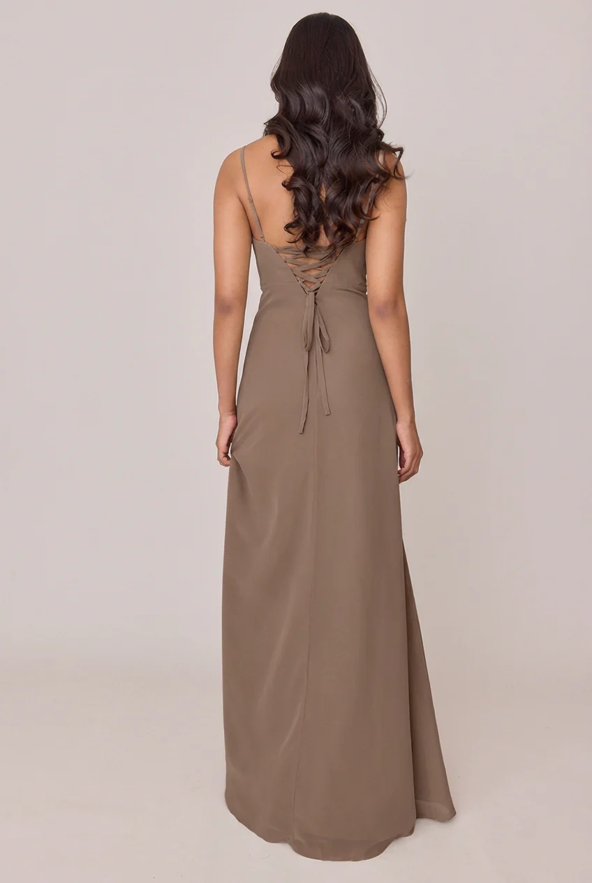 Ember Chiffon Dress | Made To Order - Image 142