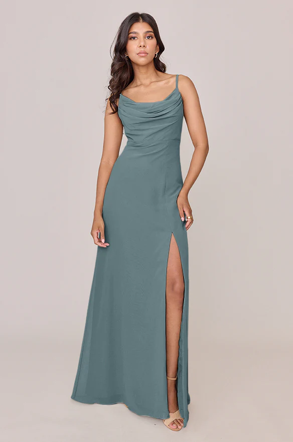 Ember Chiffon Dress | Made To Order - Image 72