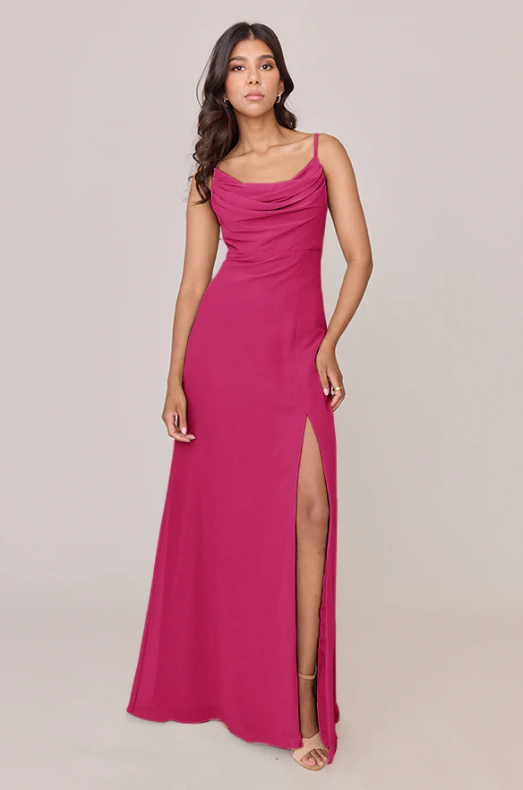 Ember Chiffon Dress | Made To Order - Image 78