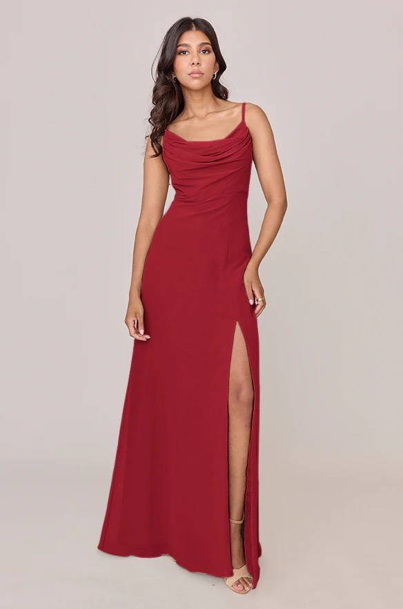 Ember Chiffon Dress | Made To Order - Image 97