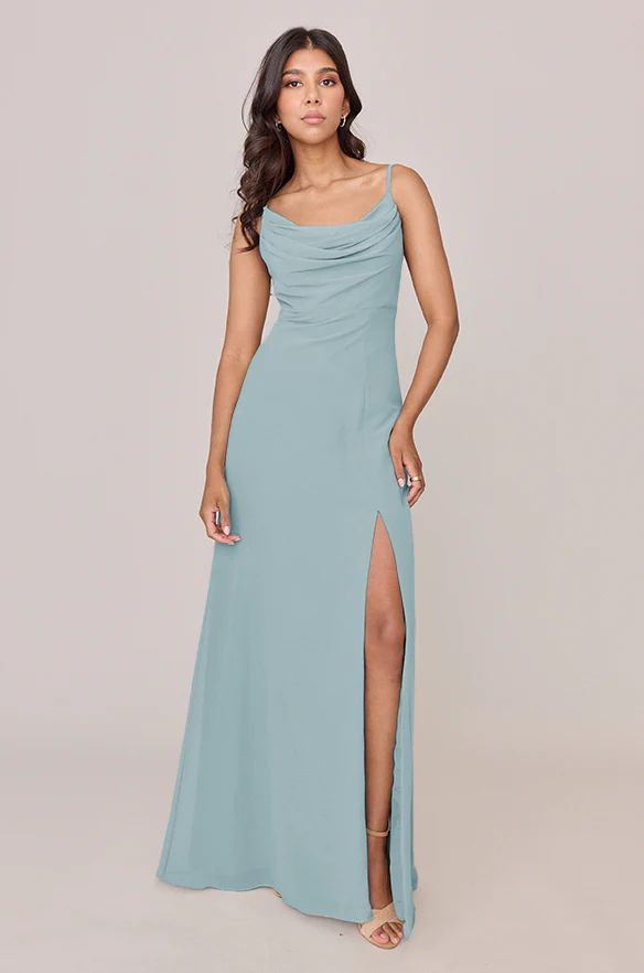 Ember Chiffon Dress | Made To Order - Image 99