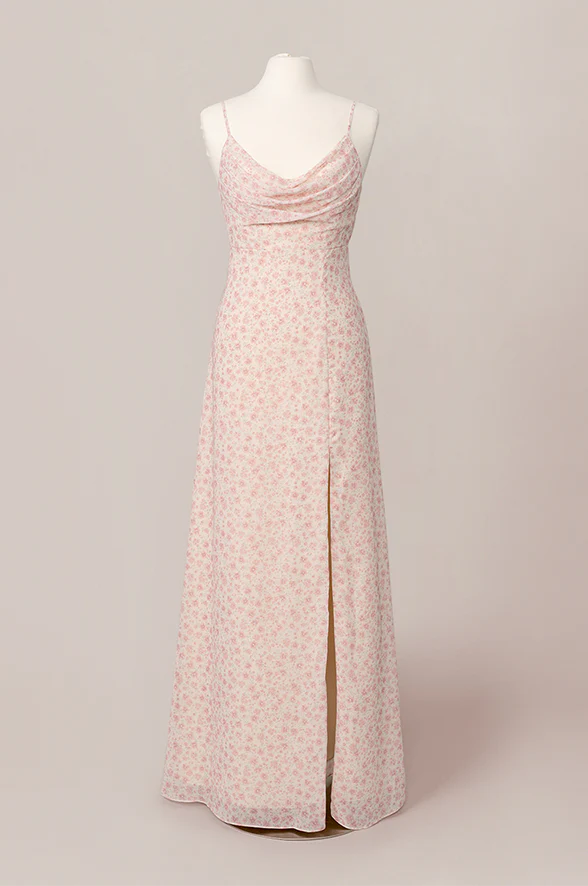 Ember Chiffon Floral Print Dress | Made To Order - Image 28