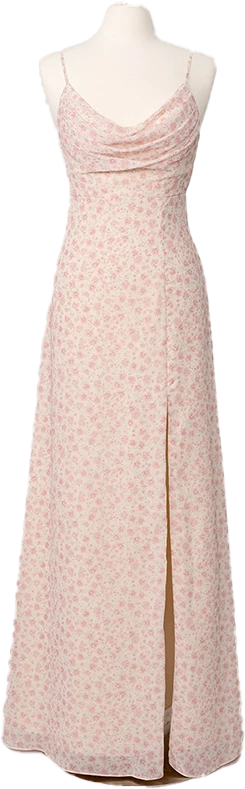 Ember Chiffon Floral Print Dress | Made To Order - Image 31