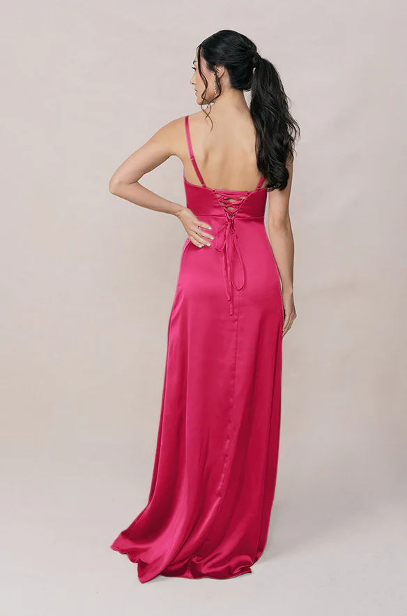 Ember Satin Dress | Made To Order - Image 100