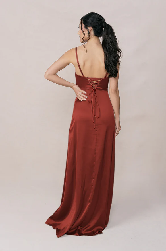 Ember Satin Dress | Made To Order - Image 150
