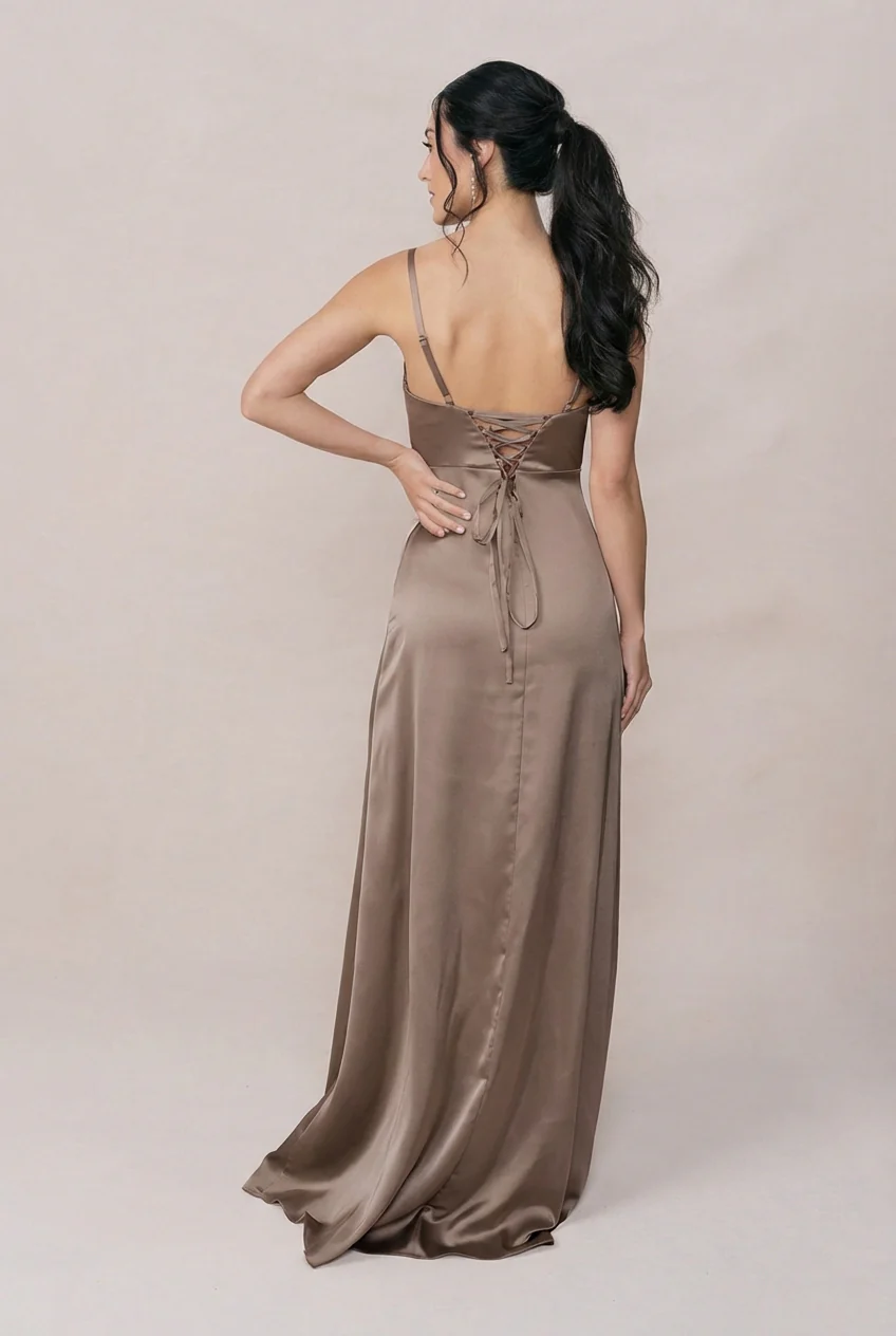 Ember Satin Dress | Made To Order - Image 164