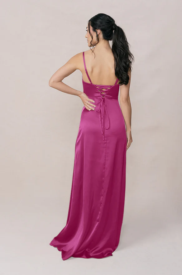 Ember Satin Dress | Made To Order - Image 92