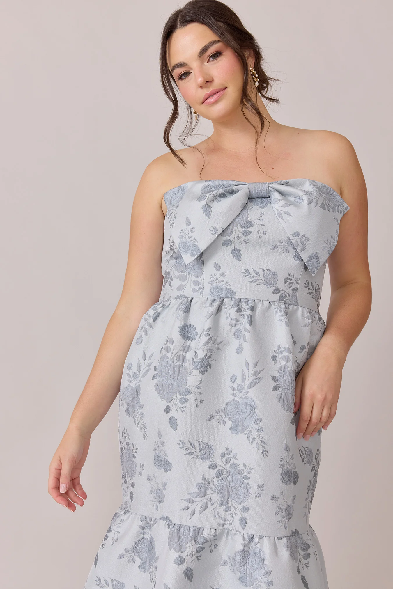 Esme Jacquard Dress | Made To Order - Image 14