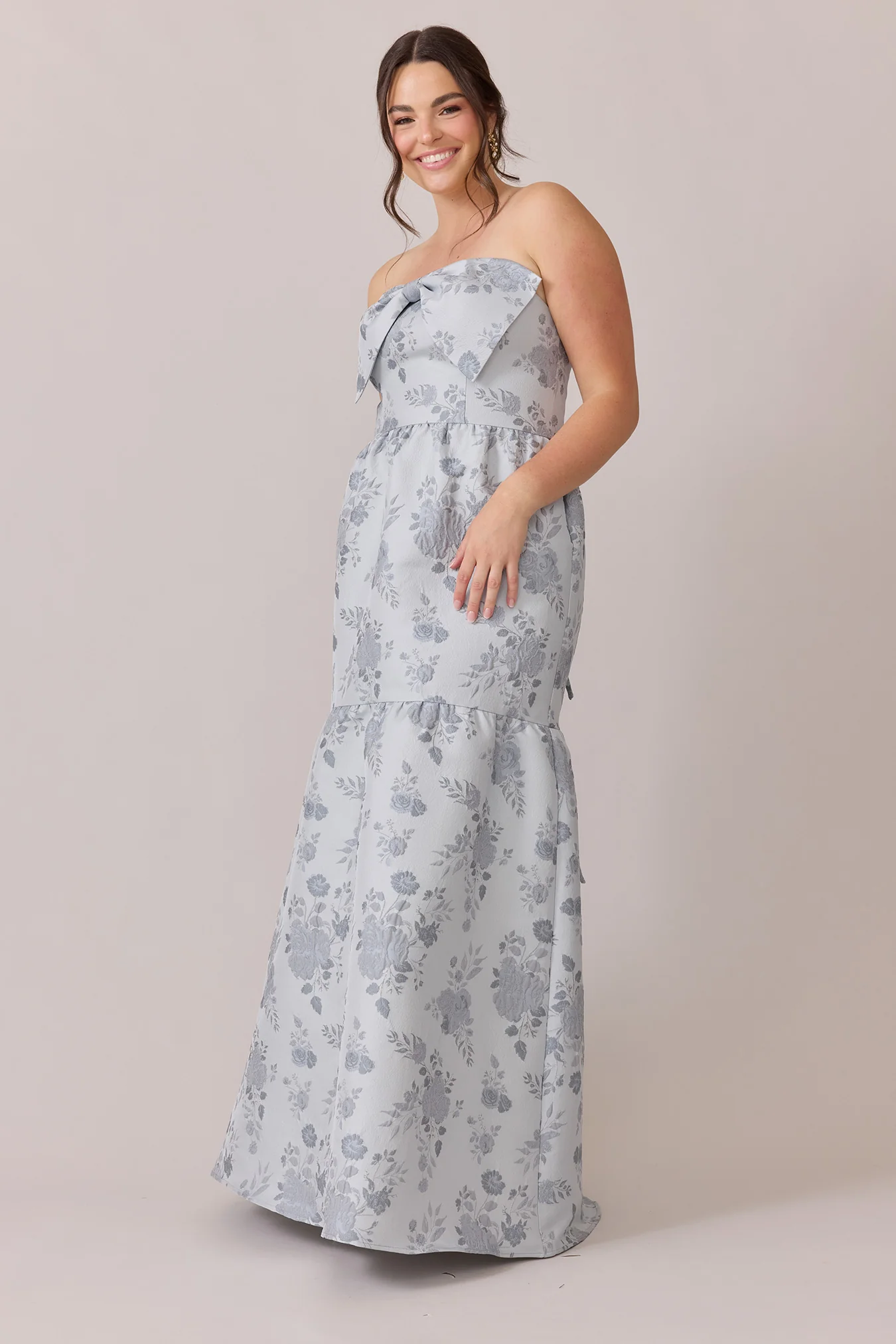 Esme Jacquard Dress | Made To Order - Image 15