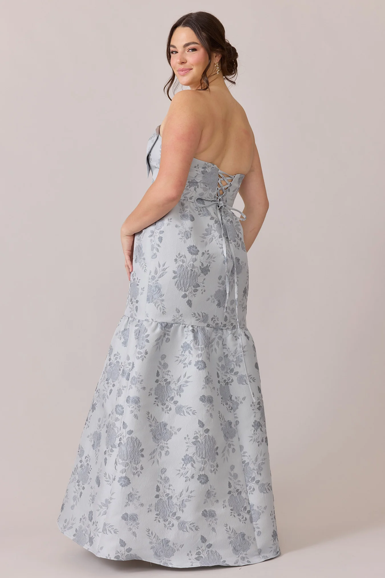 Esme Jacquard Dress | Made To Order - Image 16