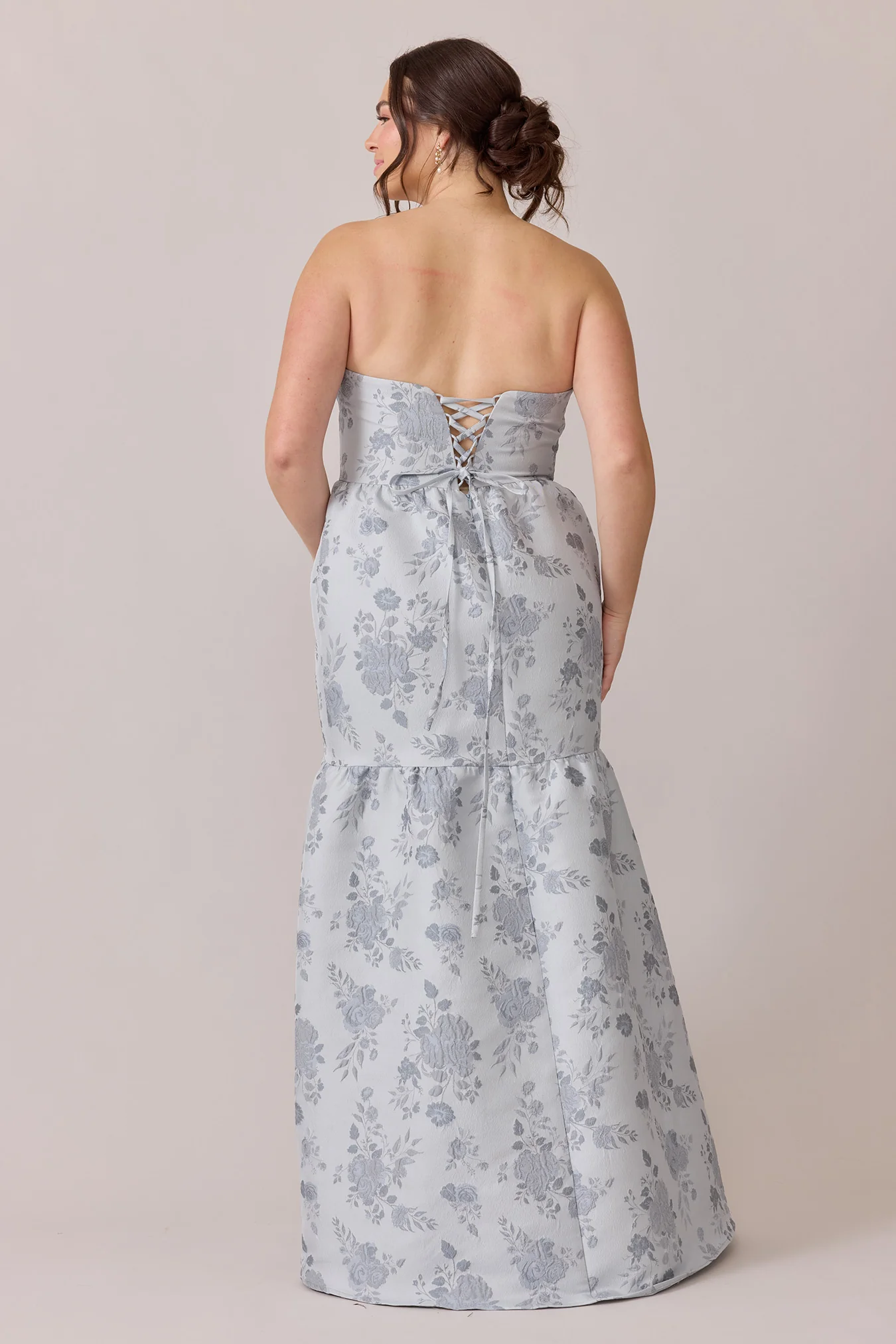 Esme Jacquard Dress | Made To Order - Image 24