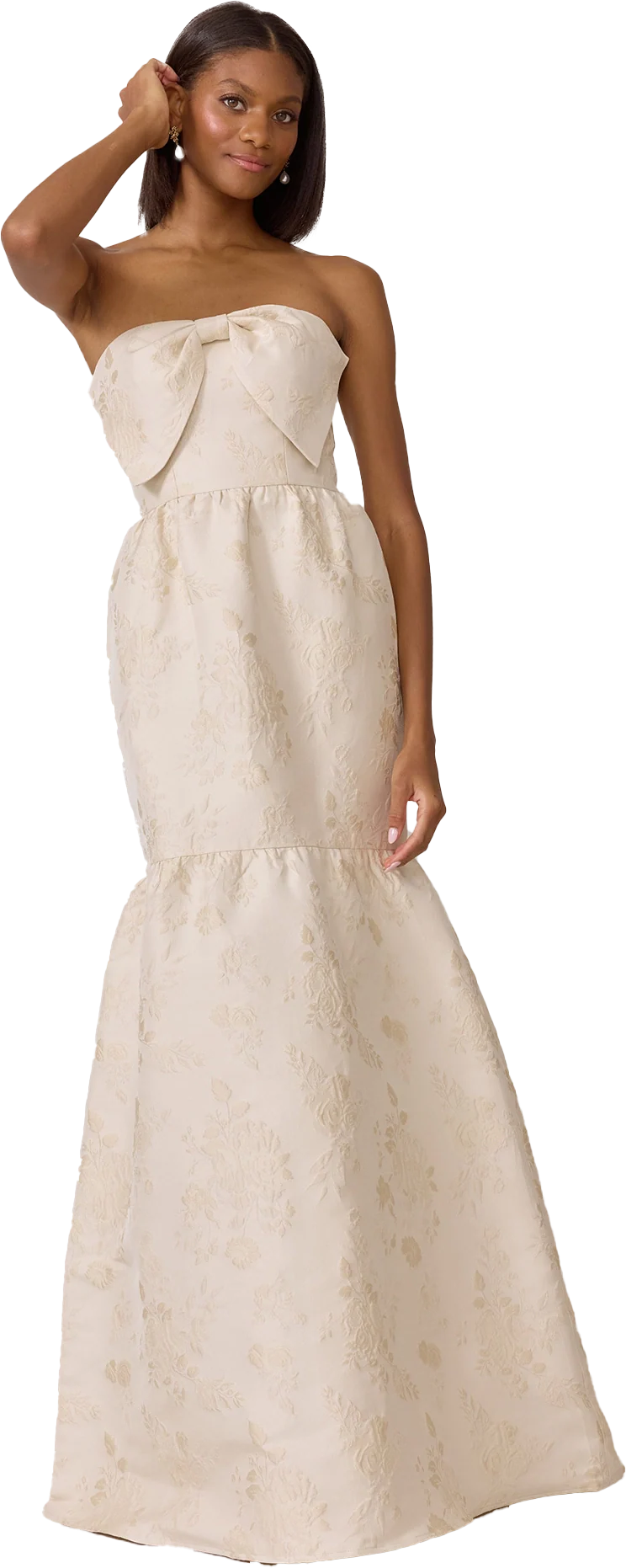 Esme Jacquard Dress | Made To Order - Image 26