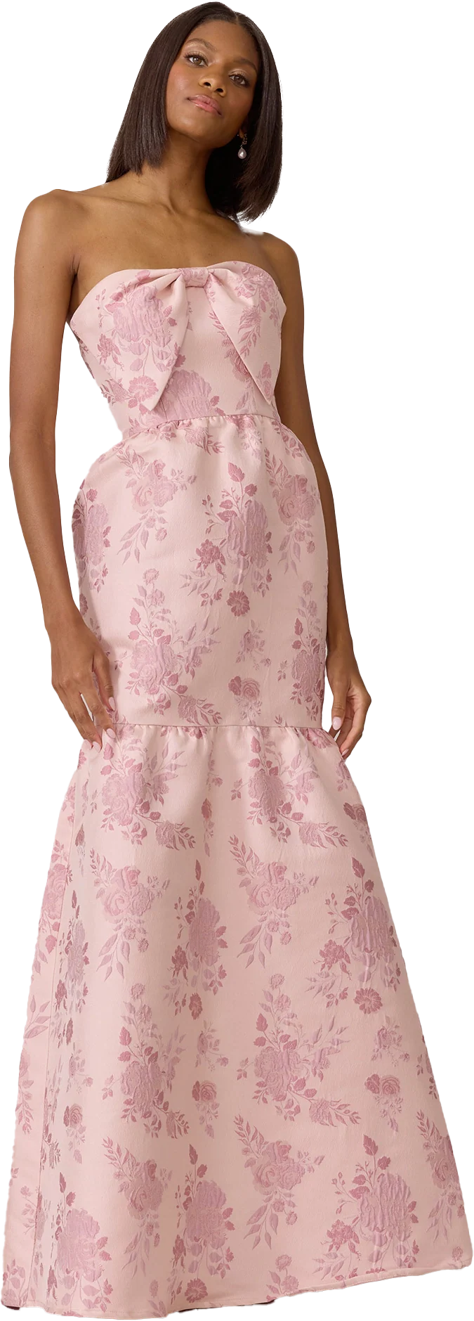 Esme Jacquard Dress | Made To Order - Image 27