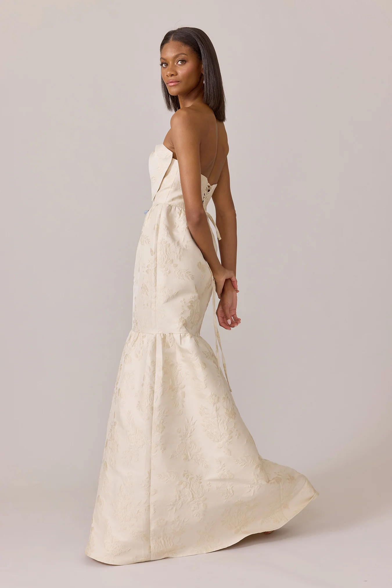 Esme Jacquard Dress | Made To Order - Image 3