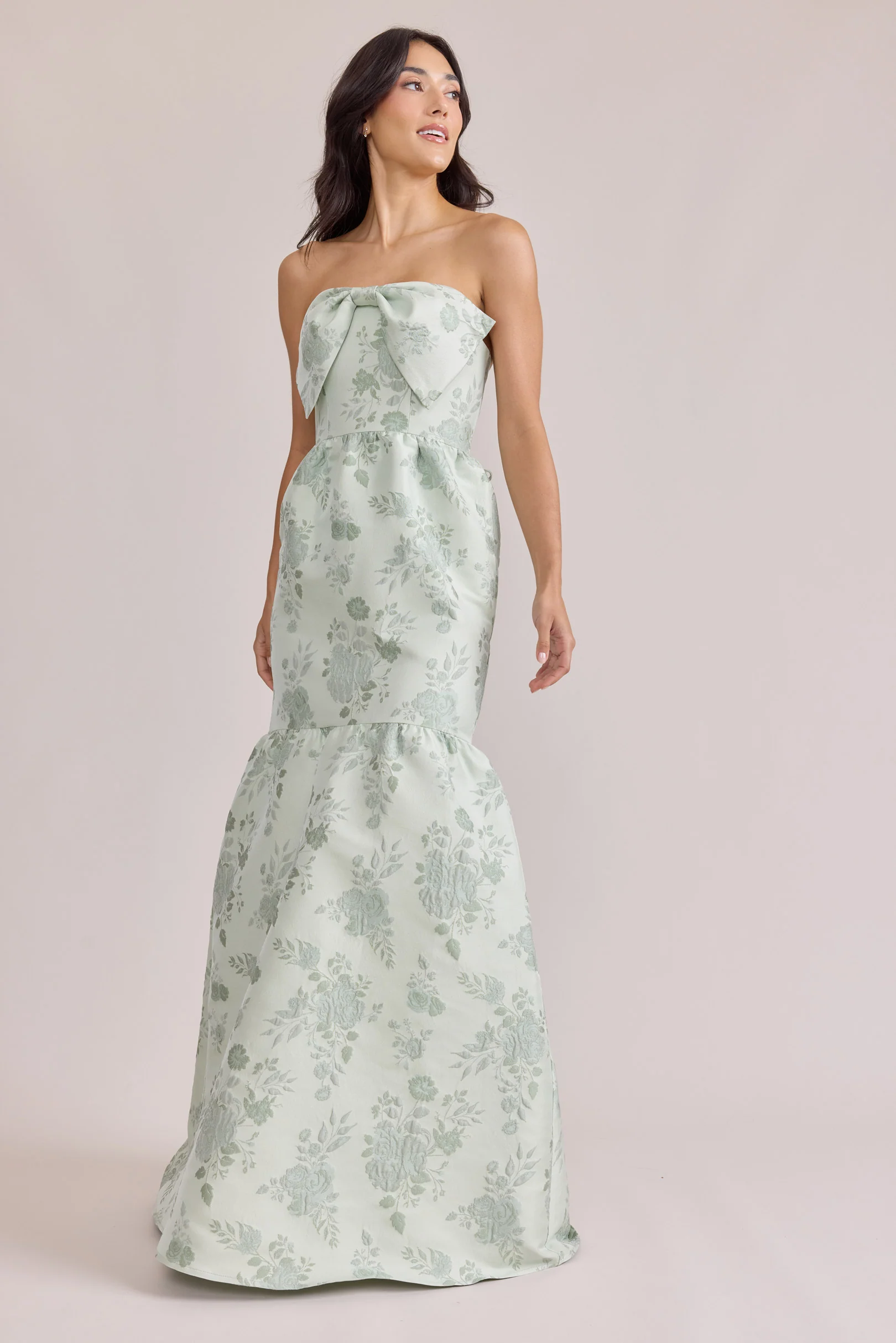 Esme Jacquard Dress | Made To Order - Image 31