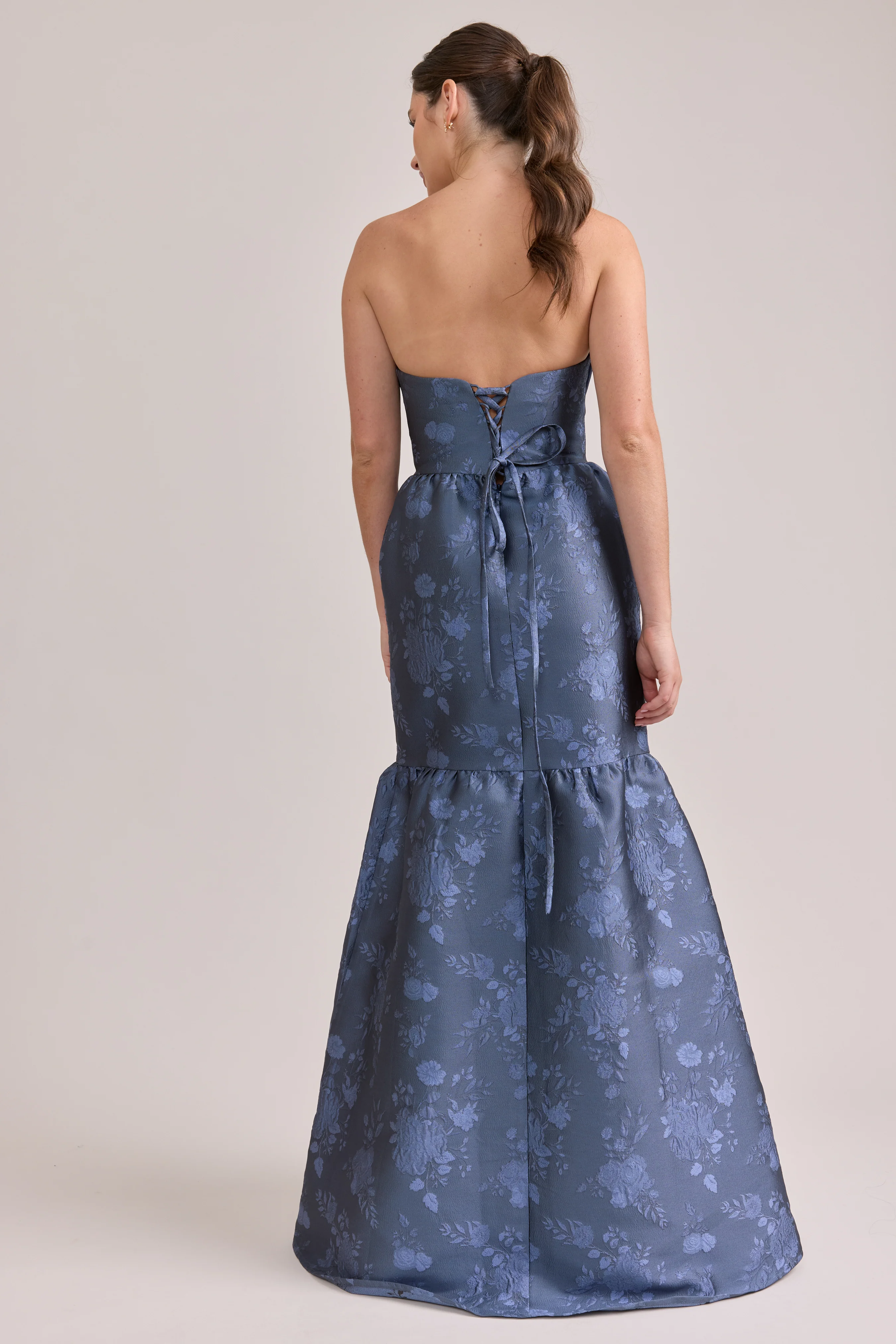 Esme Jacquard Dress | Made To Order - Image 36