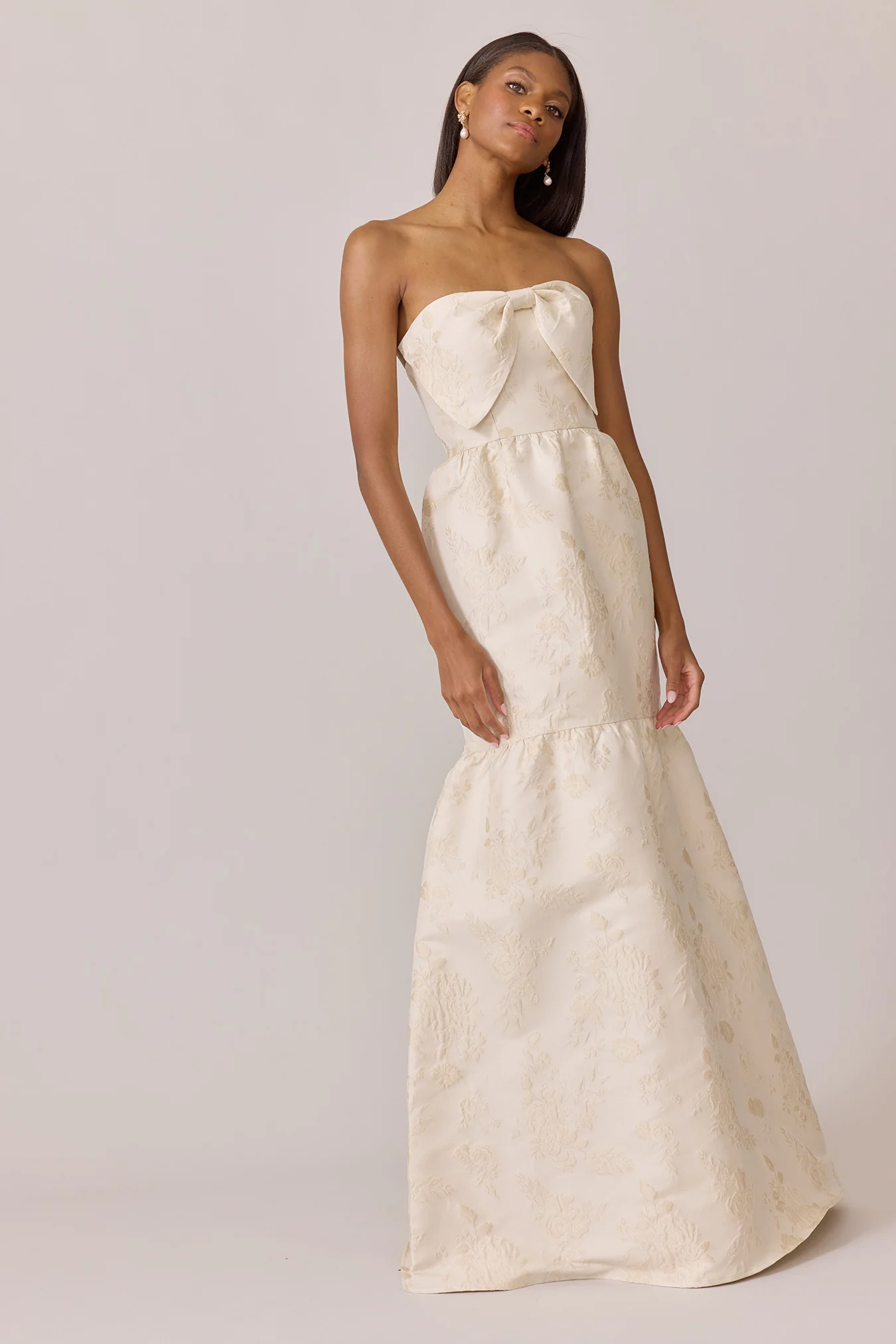 Esme Jacquard Dress | Made To Order - Image 4