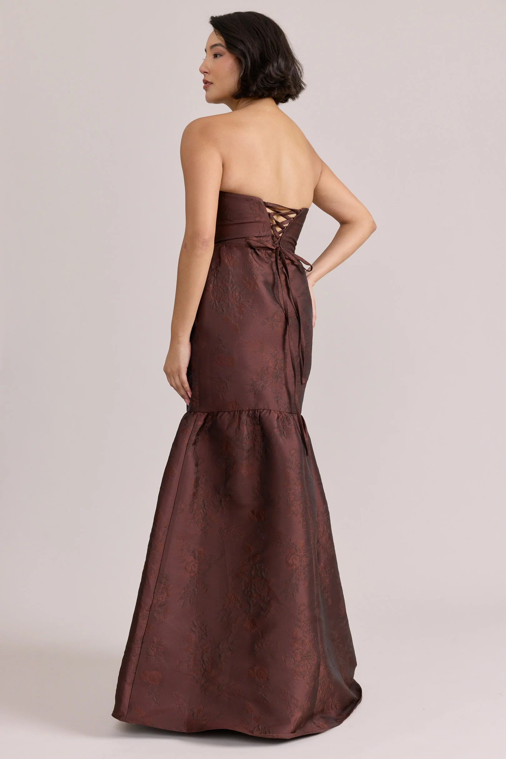 Esme Jacquard Dress | Made To Order - Image 42