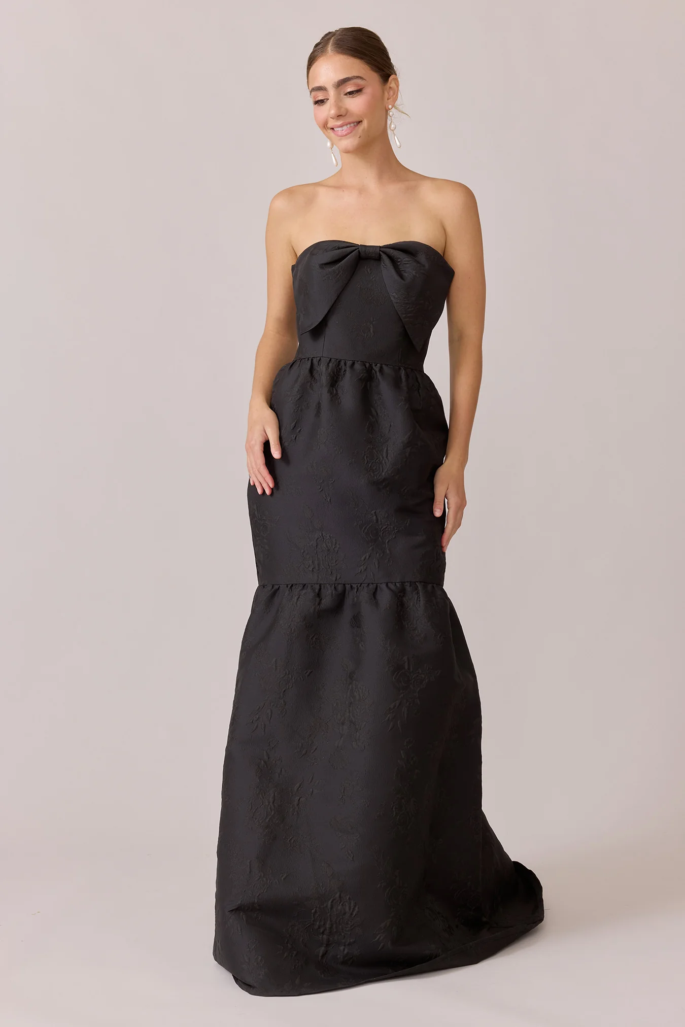 Esme Jacquard Dress | Made To Order - Image 8