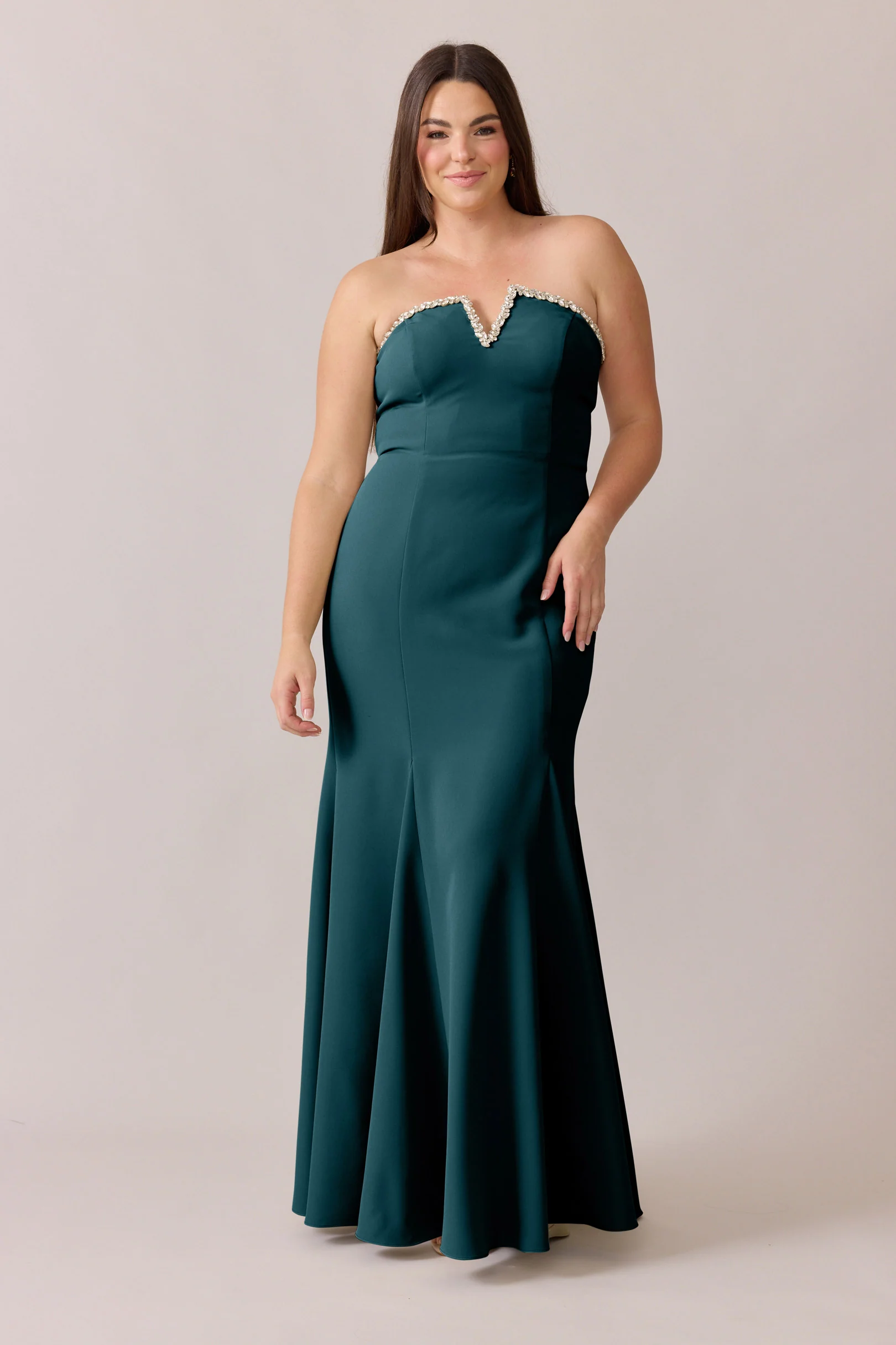 Estelle Luxe Crepe Dress | Made To Order - Image 60