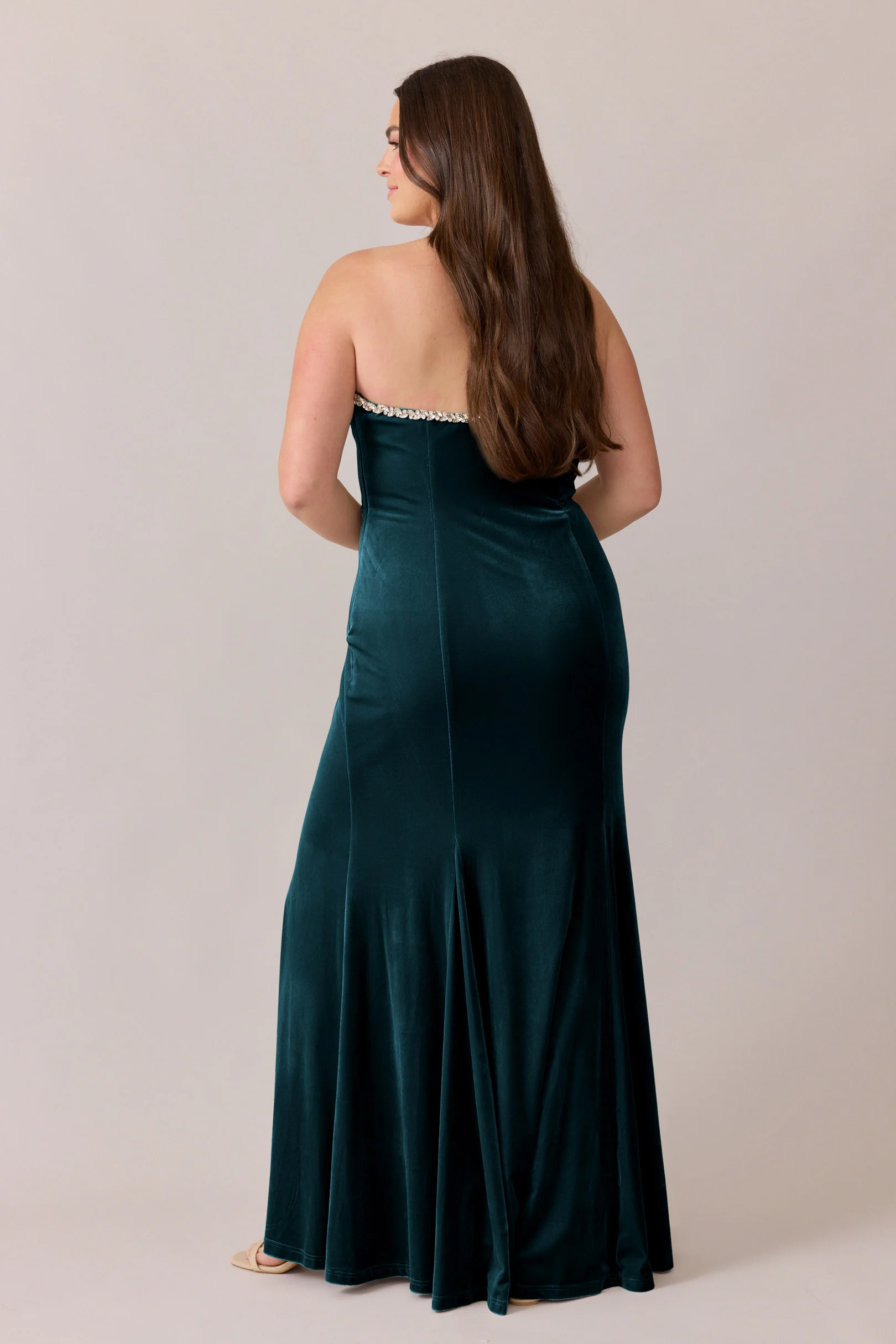 Estelle Luxe Velvet Dress | Made To Order - Image 10