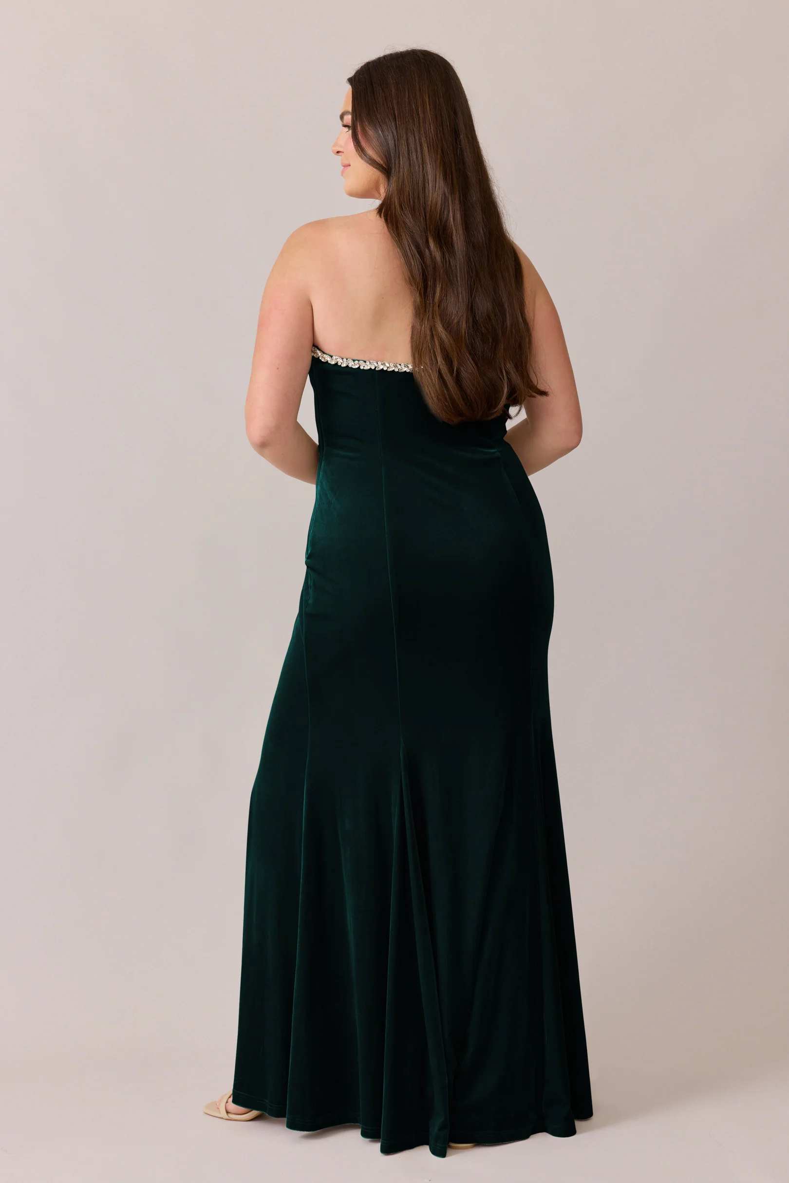 Estelle Luxe Velvet Dress | Made To Order - Image 12