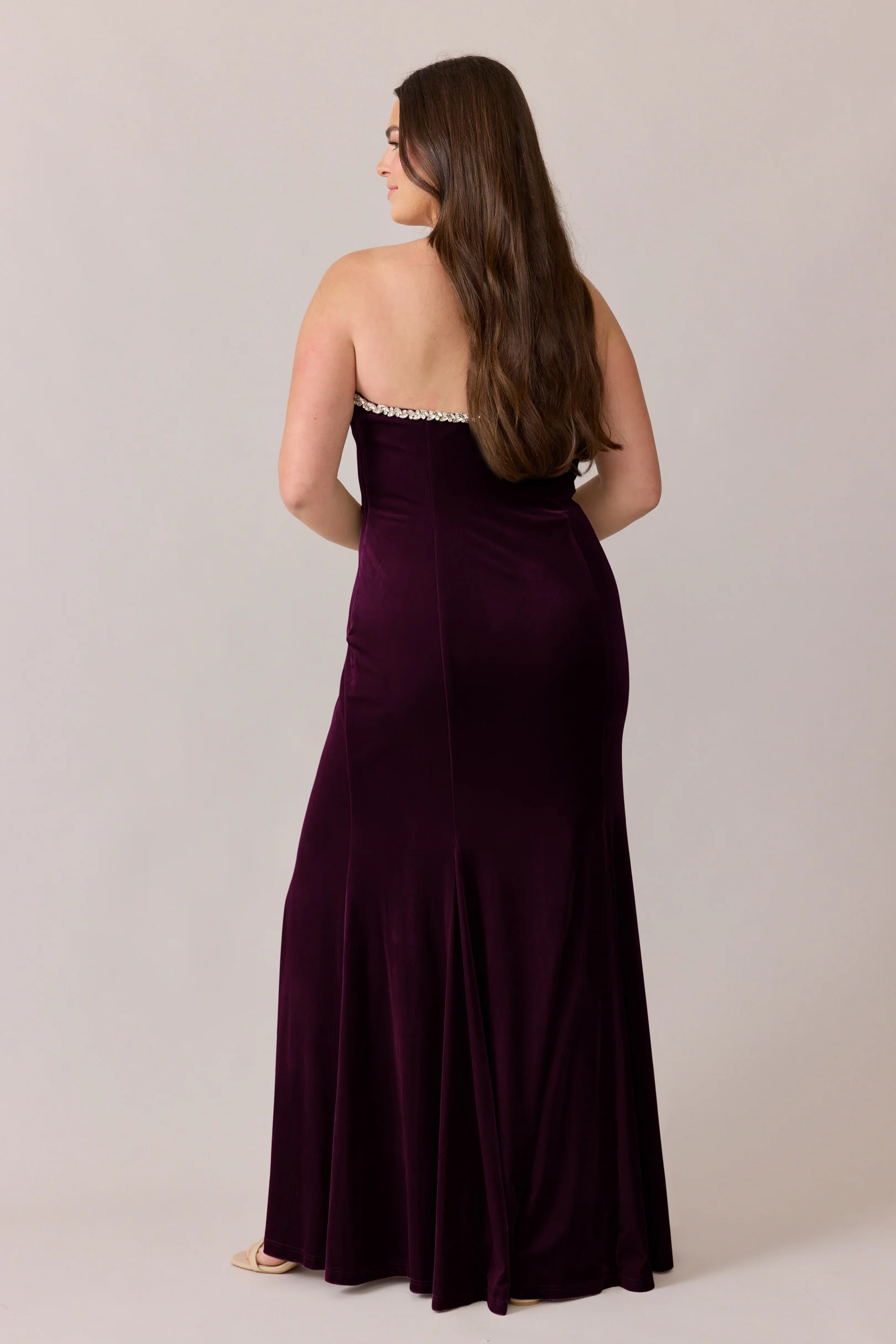 Estelle Luxe Velvet Dress | Made To Order - Image 28