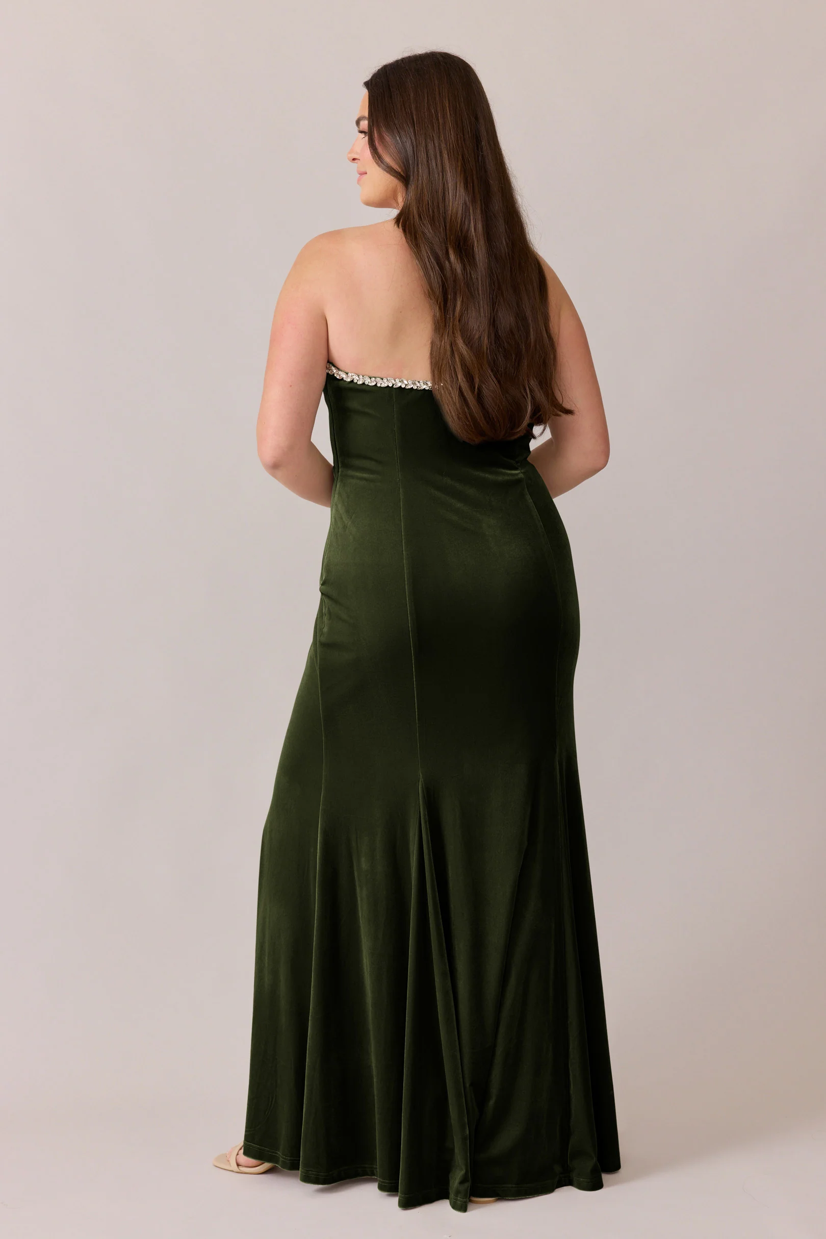 Estelle Luxe Velvet Dress | Made To Order - Image 30