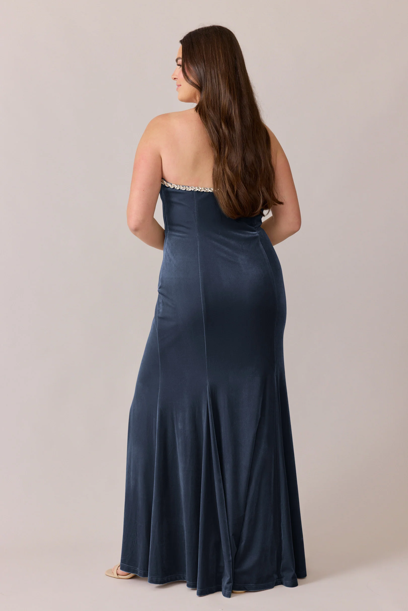 Estelle Luxe Velvet Dress | Made To Order - Image 6