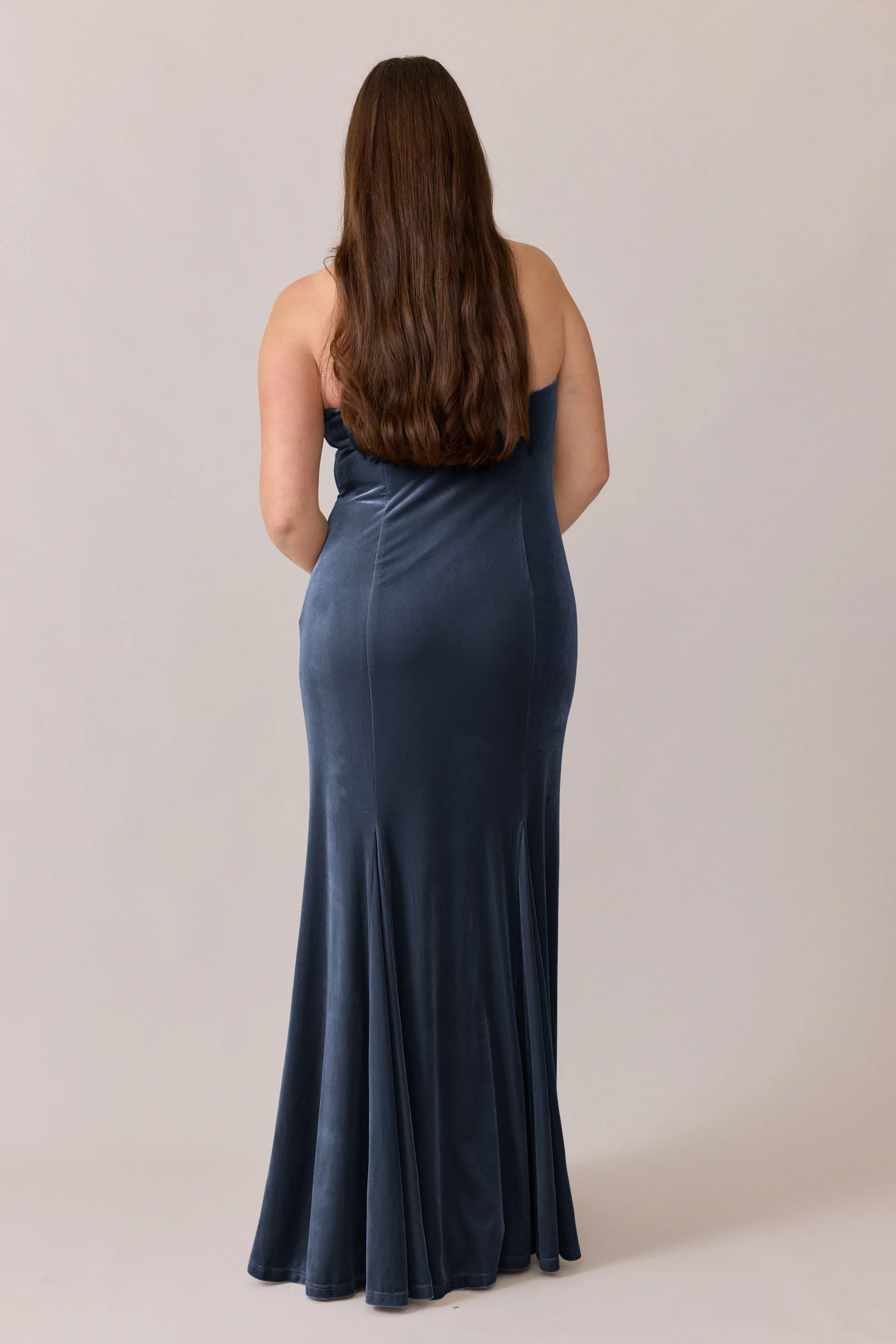 Estelle Velvet Dress | Made To Order - Image 27
