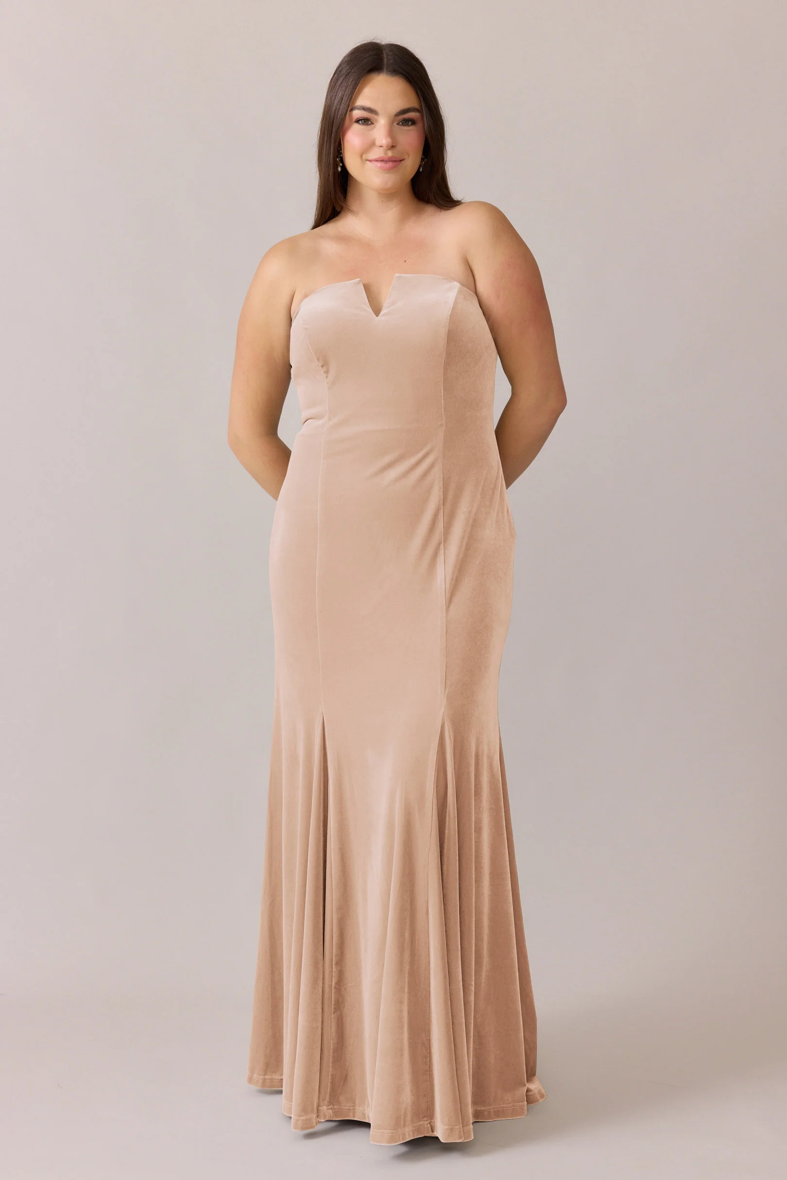 Estelle Velvet Dress | Made To Order - Image 28