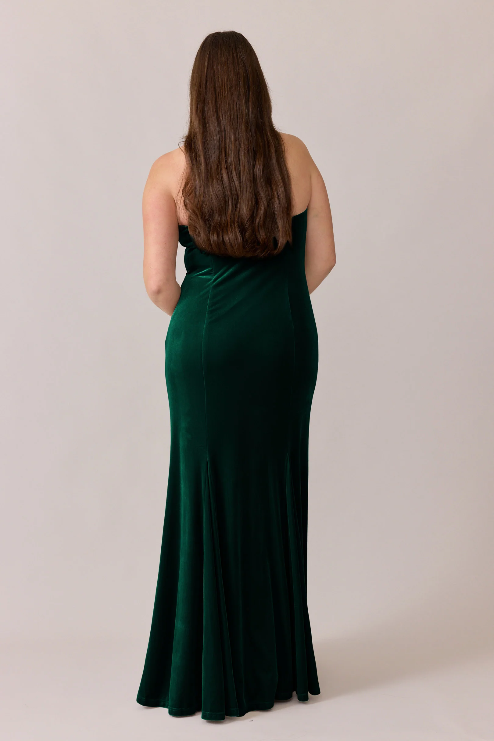 Estelle Velvet Dress | Made To Order - Image 31