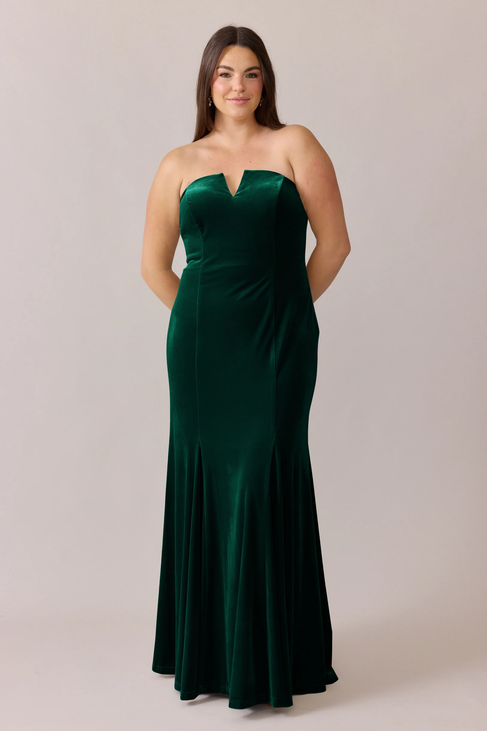 Estelle Velvet Dress | Made To Order - Image 32