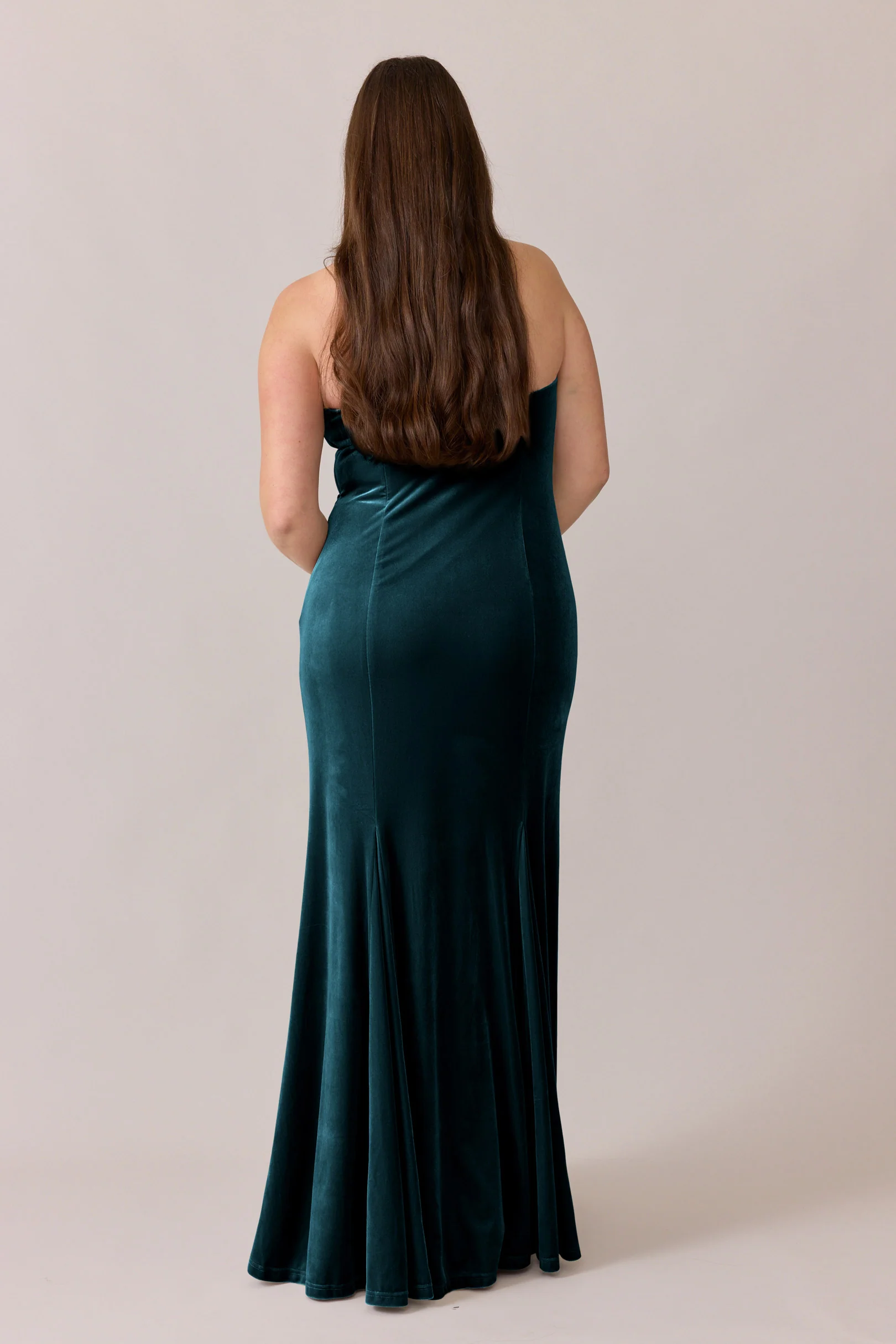 Estelle Velvet Dress | Made To Order - Image 38