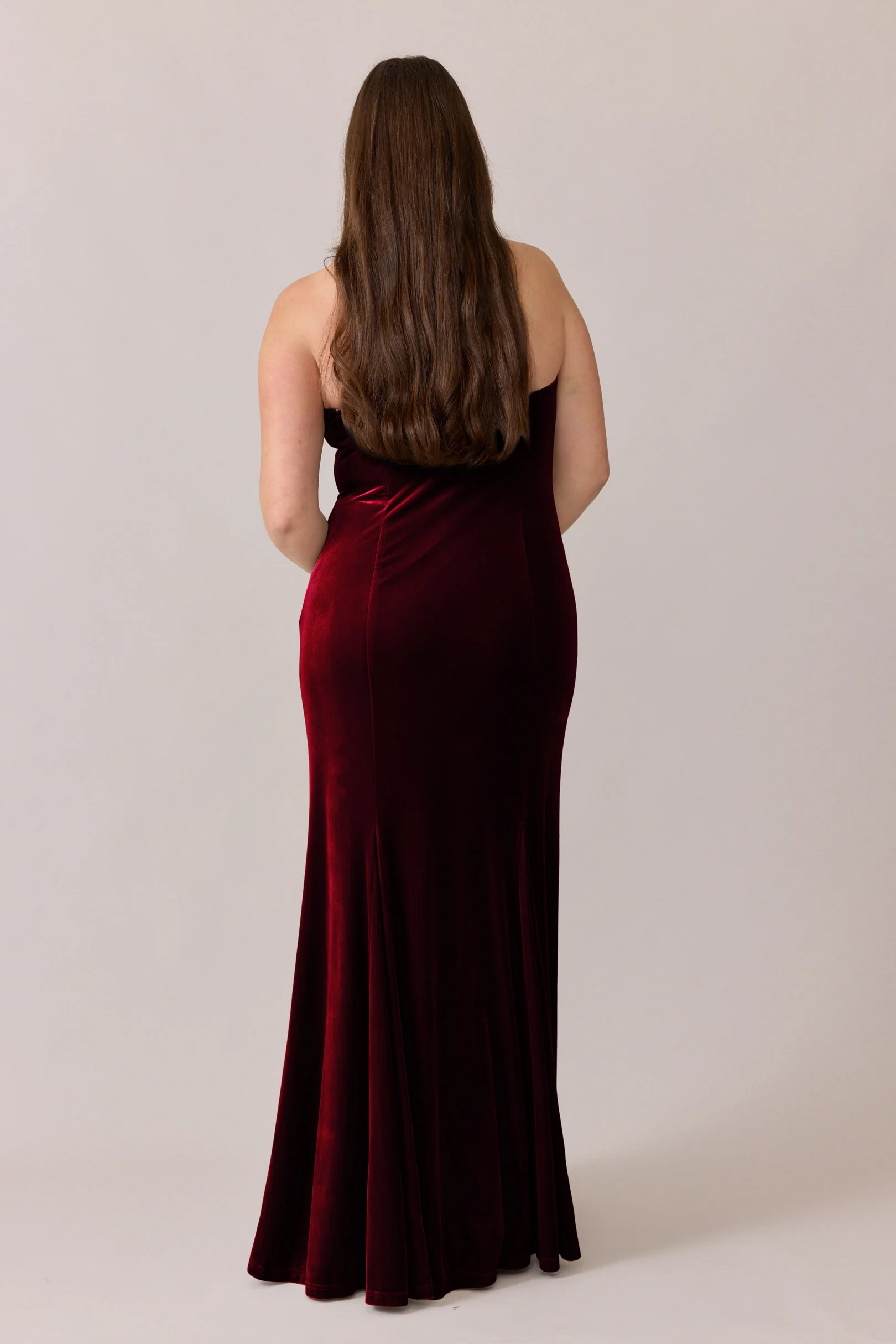 Estelle Velvet Dress | Made To Order - Image 44