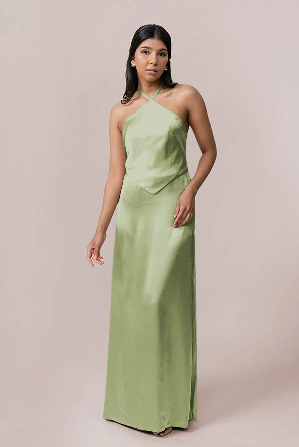 Everly Satin Dress | Made To Order - Image 110