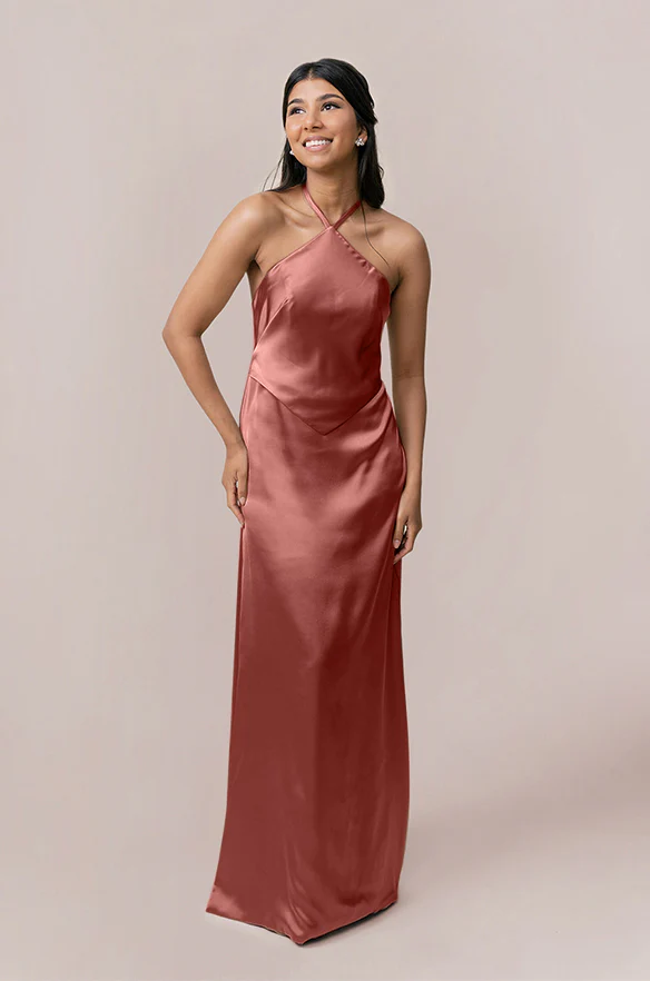 Everly Satin Dress | Made To Order - Image 13