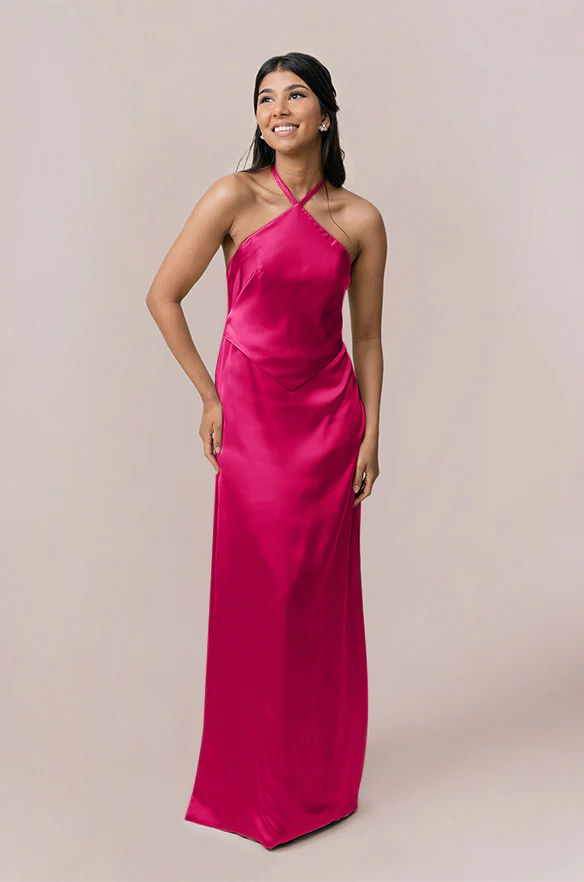 Everly Satin Dress | Made To Order - Image 20