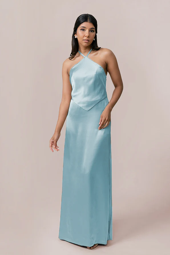 Everly Satin Dress | Made To Order - Image 46