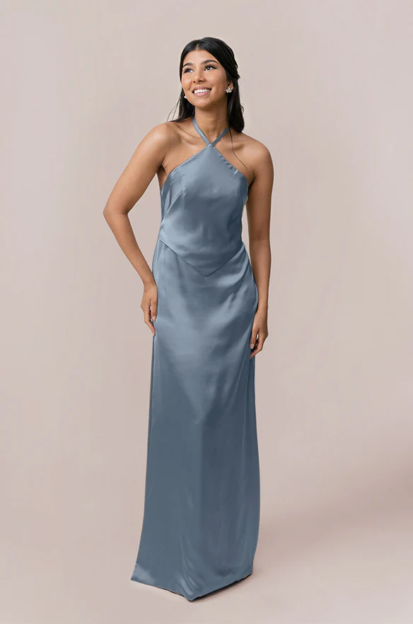 Everly Satin Dress | Made To Order - Image 51