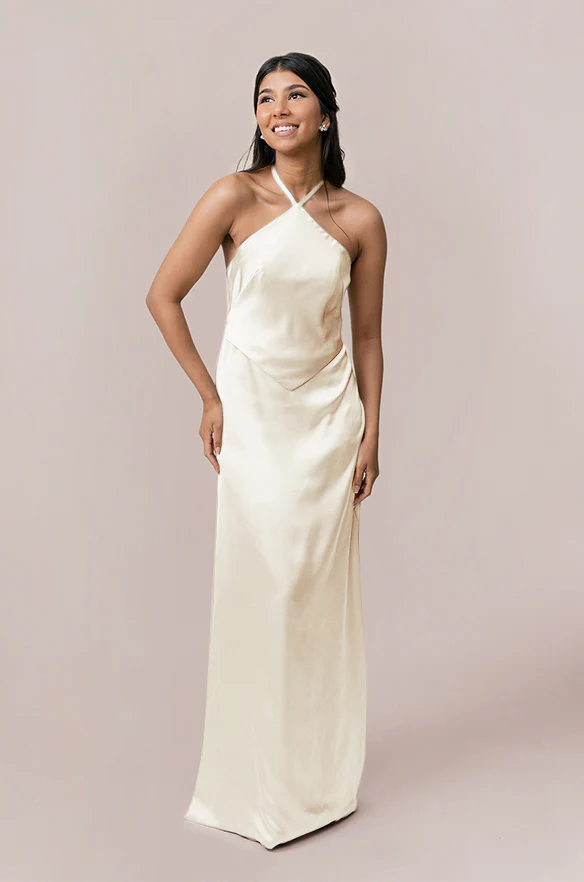 Everly Satin Dress | Made To Order - Image 58