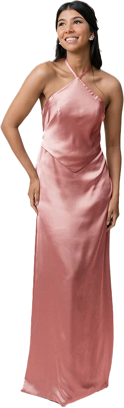 Everly Satin Dress | Made To Order - Image 70