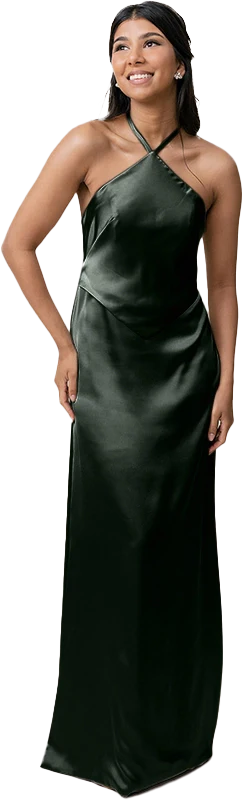Everly Satin Dress | Made To Order - Image 75