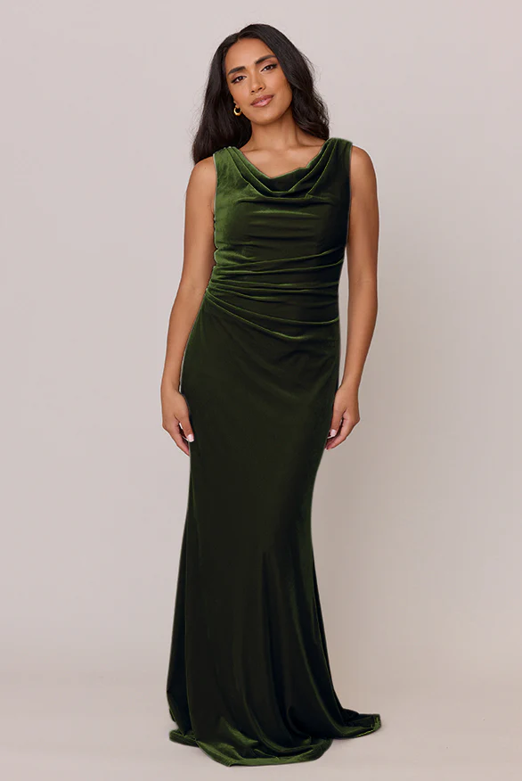 Faith Velvet Dress | Made To Order - Image 34