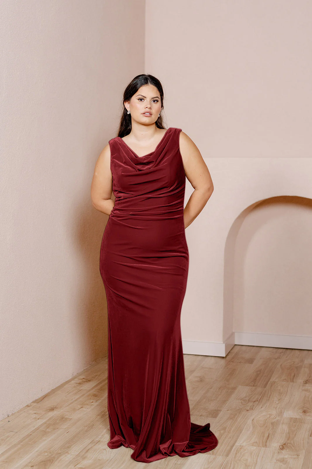 Faith Velvet Dress | Made To Order - Image 72