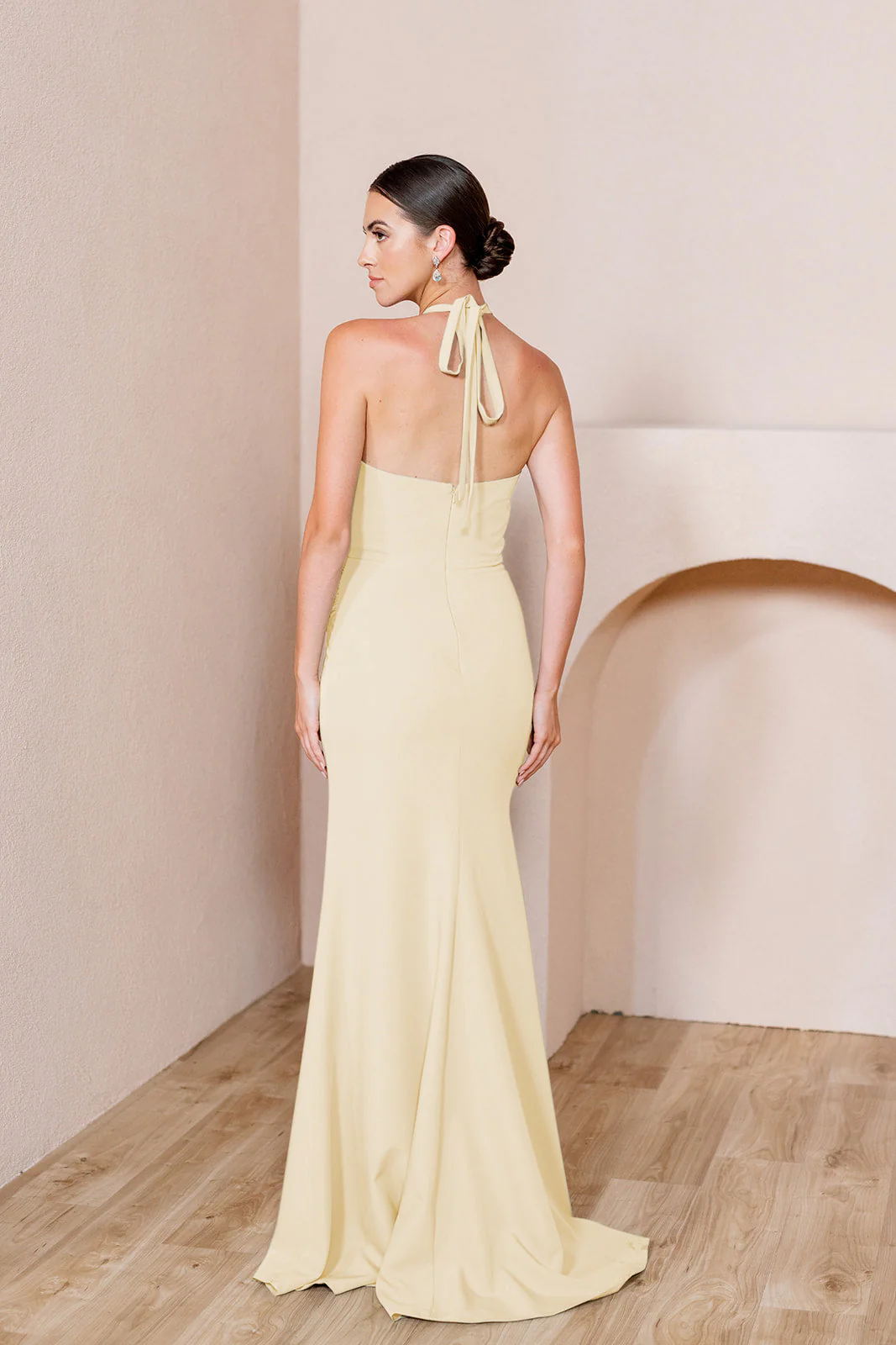 Fallon Crepe Dress | Made To Order - Image 173