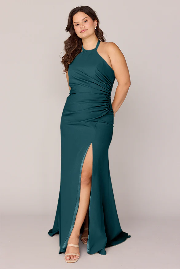 Fallon Crepe Dress | Made To Order - Image 30