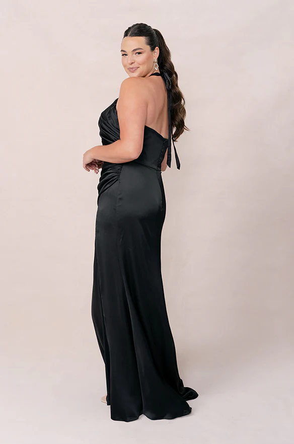 Fallon Satin Dress | Made To Order - Image 3