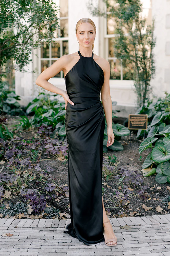 Fallon Satin Dress | Made To Order - Image 4